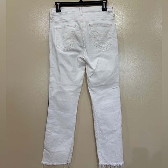 MOTHER Insider Crop Step Fray Whipping The Racer - Picture 6 of 9